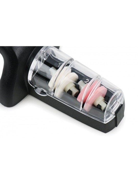 Global Silver & Black Ceramic Water Sharpener