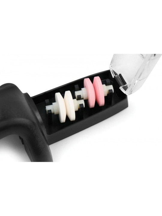 Global Silver & Black Ceramic Water Sharpener