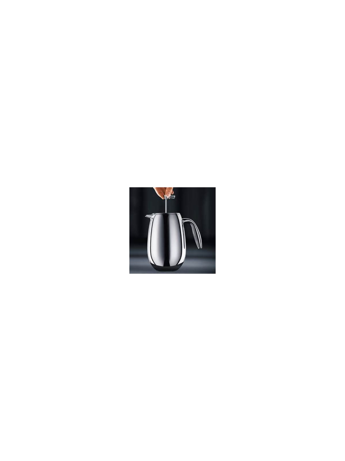 Bodum Columbia kafijas spiedkanna 1.5l, matēta vai spīdīga hroma