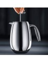 Bodum Columbia kafijas spiedkanna 1.5l, matēta vai spīdīga hroma