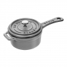 Staub Saucepan, cast iron, graphite gray
