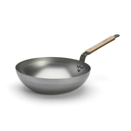 de Buyer wok pann Mineral B Bois