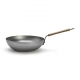 De Buyer wok сковорода Mineral B Bois 28 cm