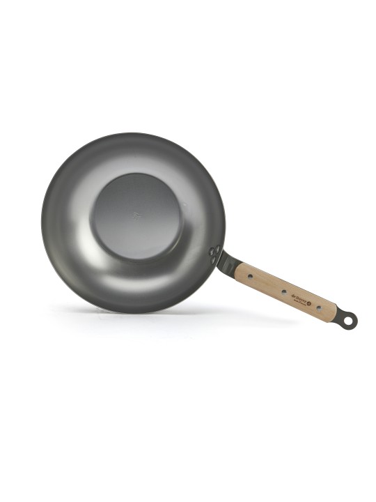 De Buyer wok сковорода Mineral B Bois 28 cm
