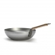 de Buyer wok pann Mineral B Bois 28 cm