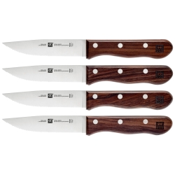 Zwilling Messer Steak knife set 4 pcs. with wooden handle