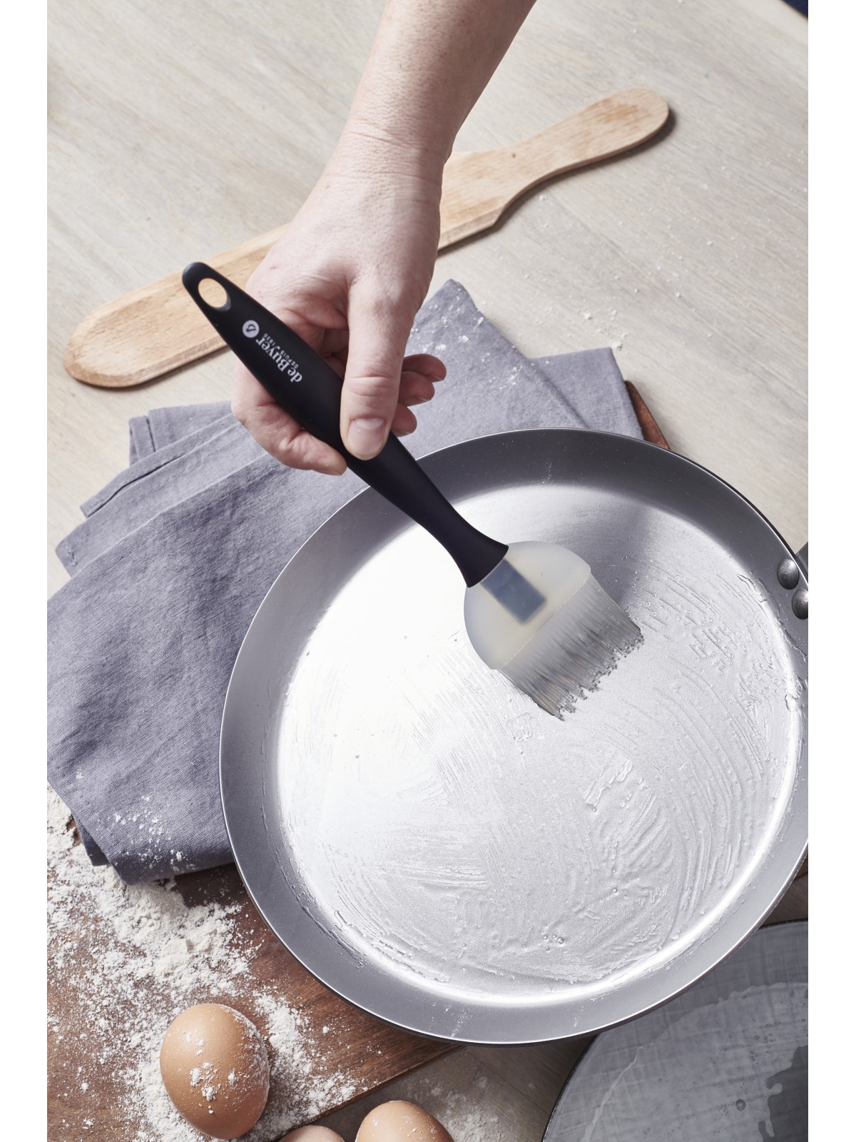 De Buyer silikona otiņa 19,5 cm