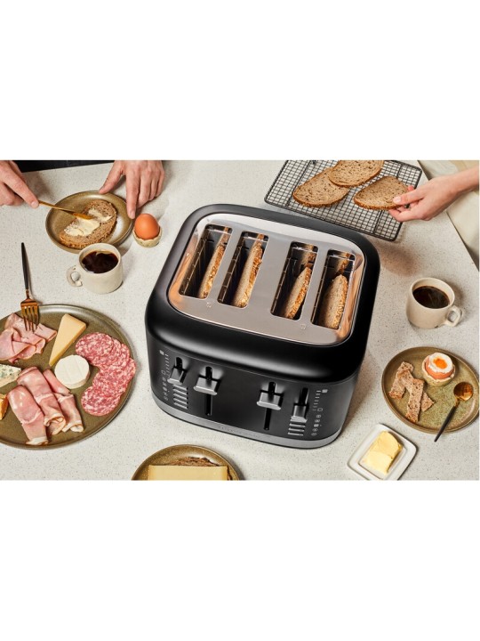 KitchenAid tosteris 4 šķēlu manuālas vadības