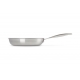 Le Creuset 3-ply Stainless Steel Uncoated Frying Pan