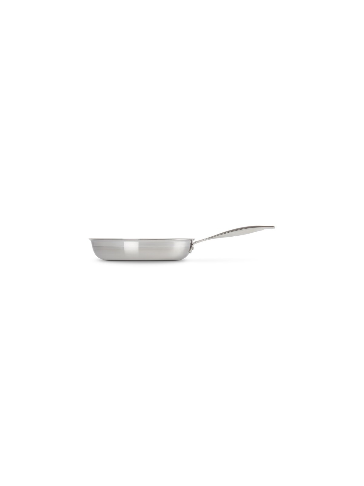 Le Creuset 3-ply Stainless Steel Uncoated Frying Pan