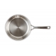 Le Creuset 3-ply Stainless Steel Uncoated Frying Pan