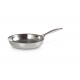 Le Creuset 3-ply Stainless Steel Uncoated Frying Pan