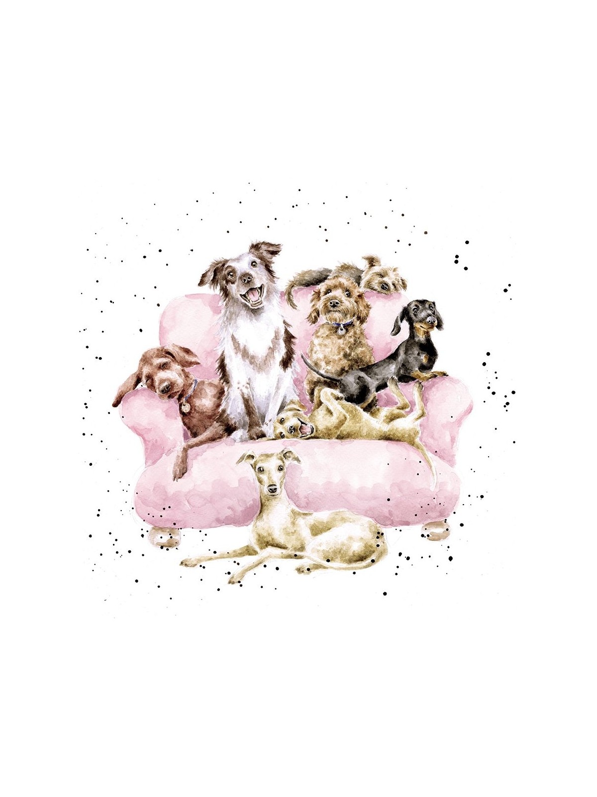 Royal Worcester Wrendale krūze Movie Night, 0,31 l