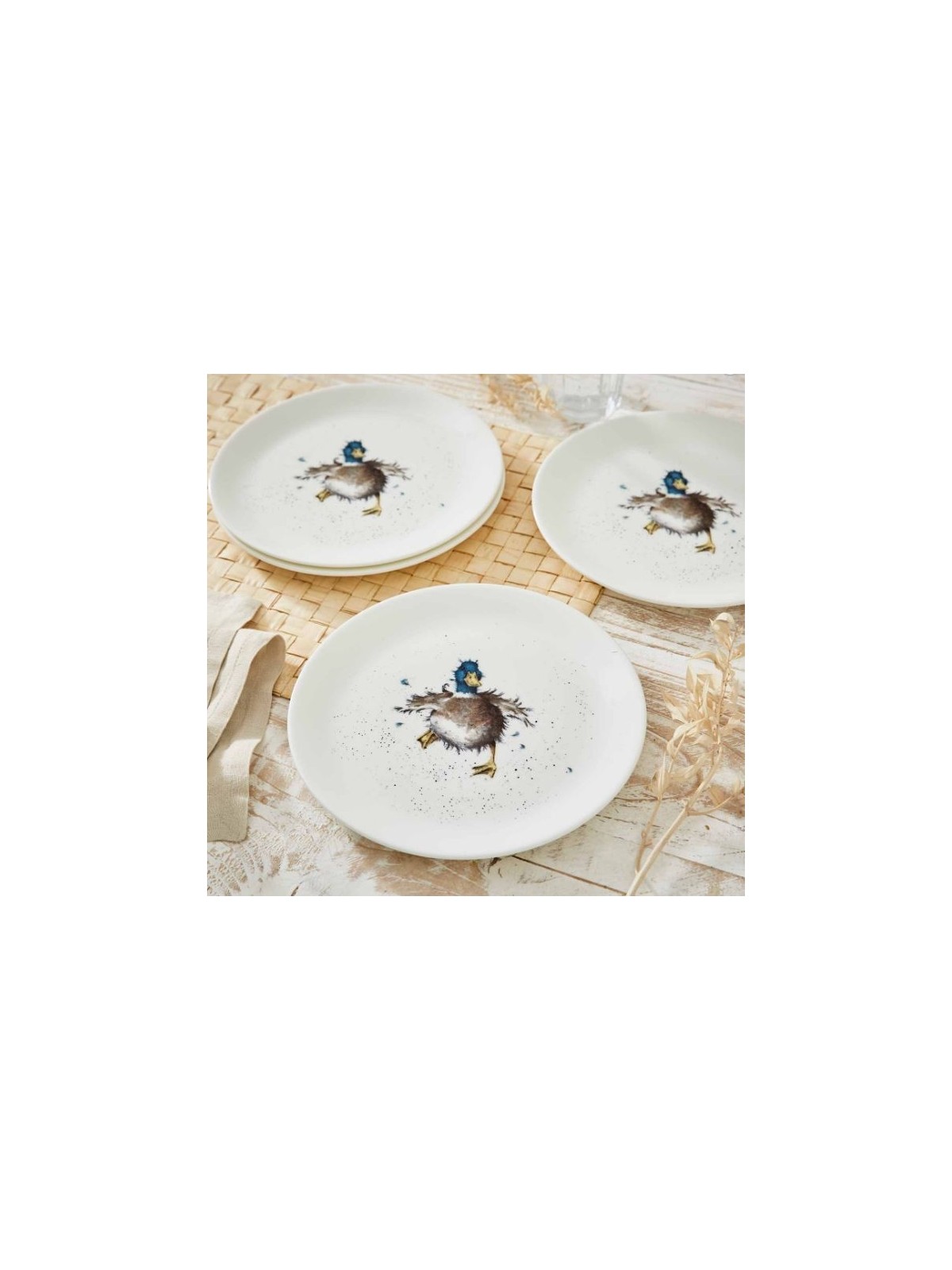 Royal Worcester Wrendale Designs šķīvis Duck