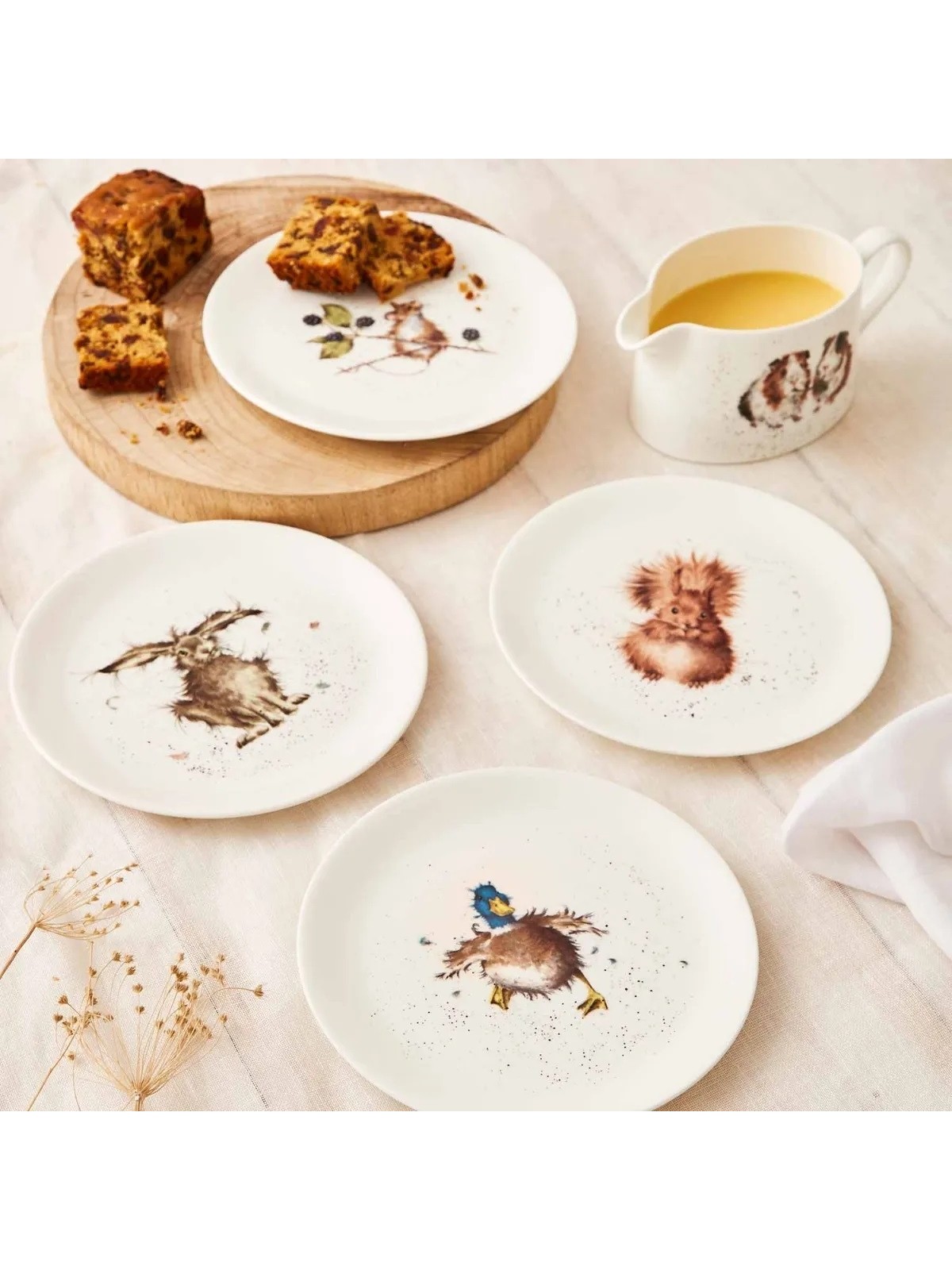 Royal Worcester Wrendale Designs šķīvis Duck