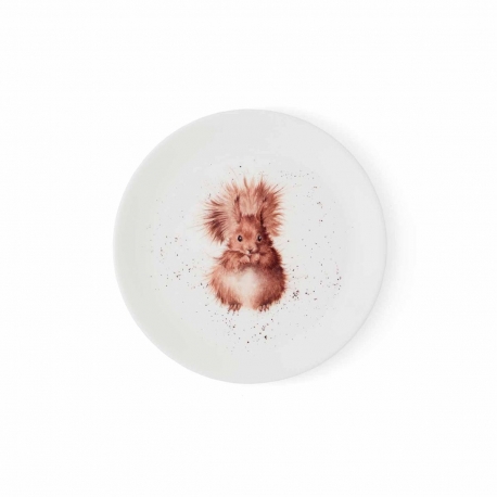 Royal Worcester Wrendale Plate Squirrel