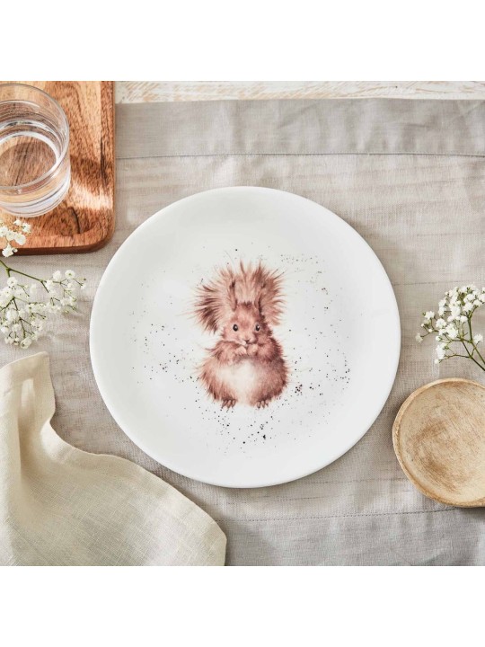 Royal Worcester Wrendale Plate Squirrel