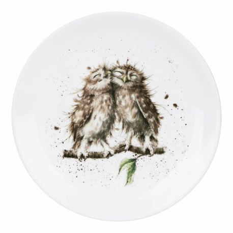 Royal Worcester Wrendale Designs Owl Plate