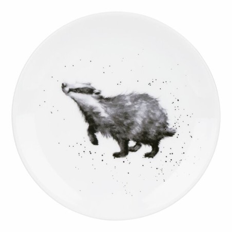 Royal Worcester Wrendale Designs taldrik Badger