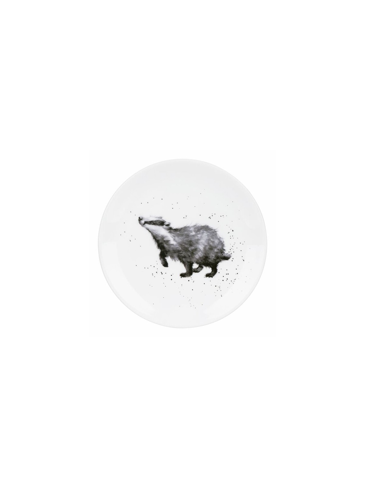 Royal Worcester Wrendale Designs Badger Plate