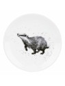 Royal Worcester Wrendale Designs Badger Plate