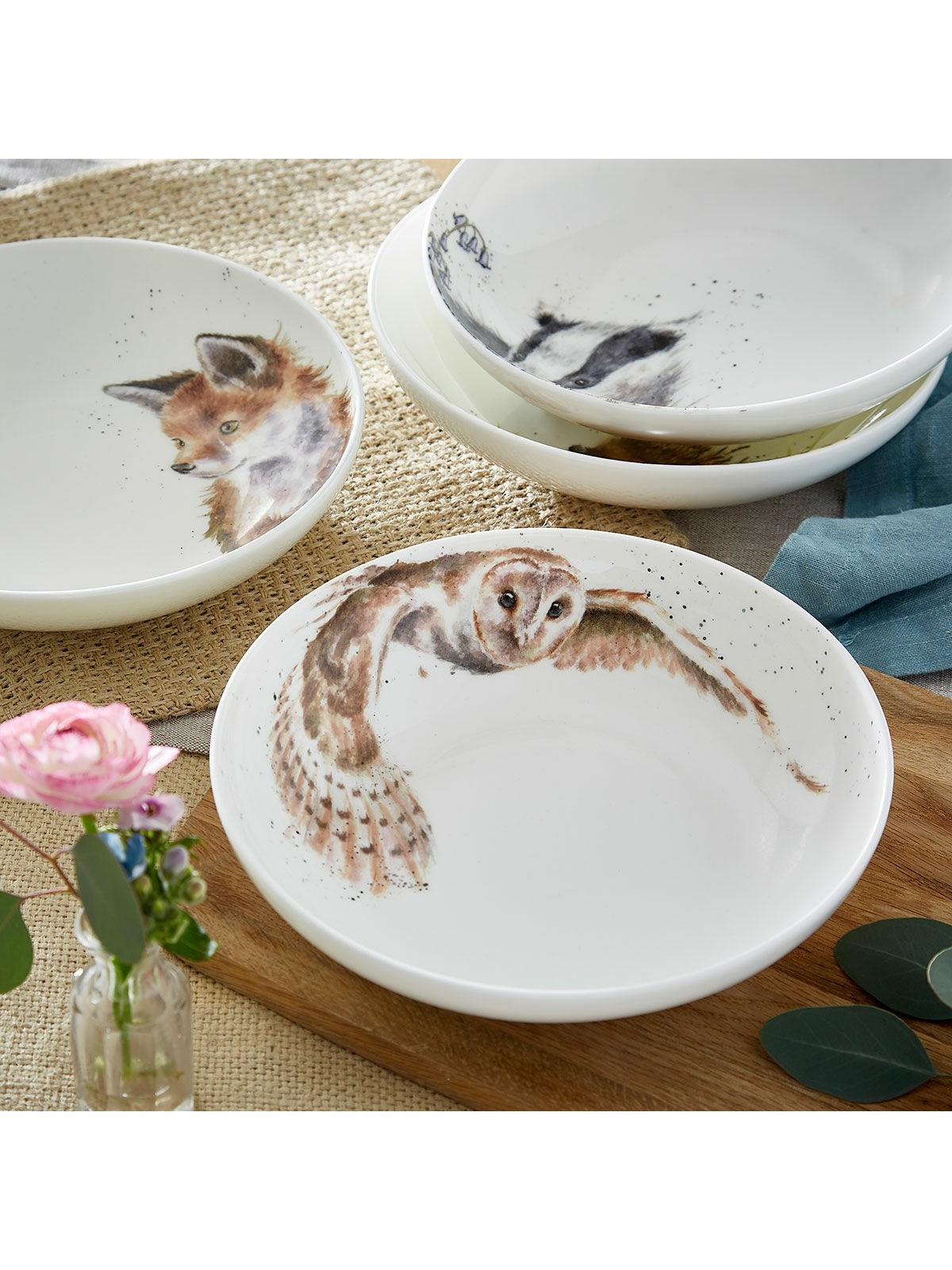 Royal Worcester Wrendale Designs pastakauss Owl