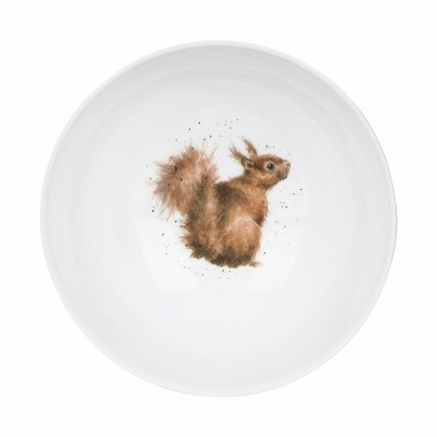 Royal Worcester Wrendale Designs Squirrel Deep Bowl