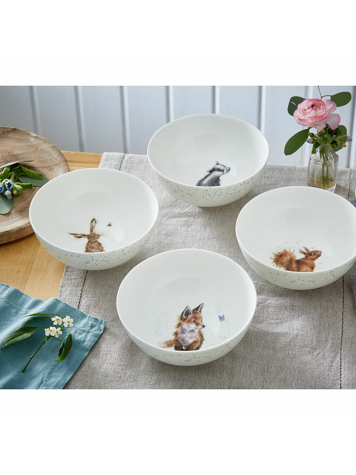 Royal Worcester Wrendale Designs kauss Fox, sügav
