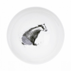 Royal Worcester Wrendale Designs Badger Deep Bowl