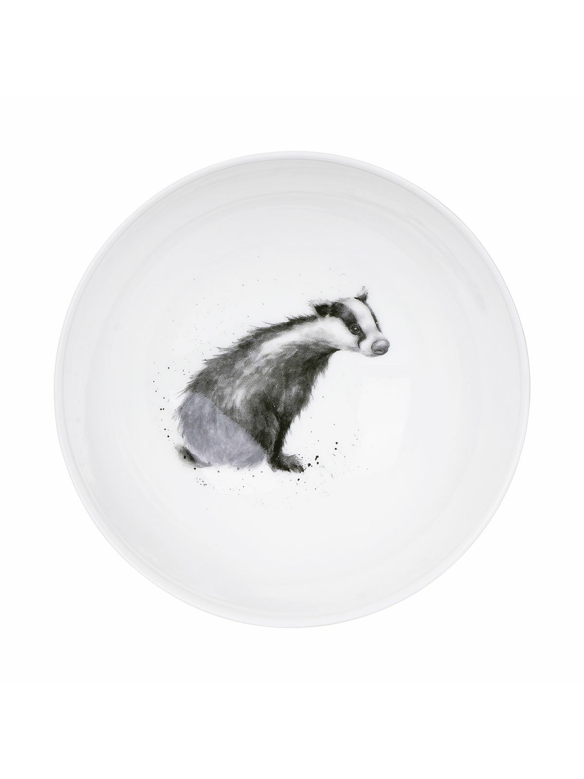 Royal Worcester Wrendale Designs Badger Deep Bowl