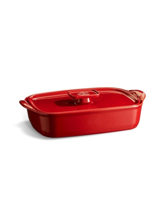 Emile Henry Square casserole Ultime With Lid 36x23 cm