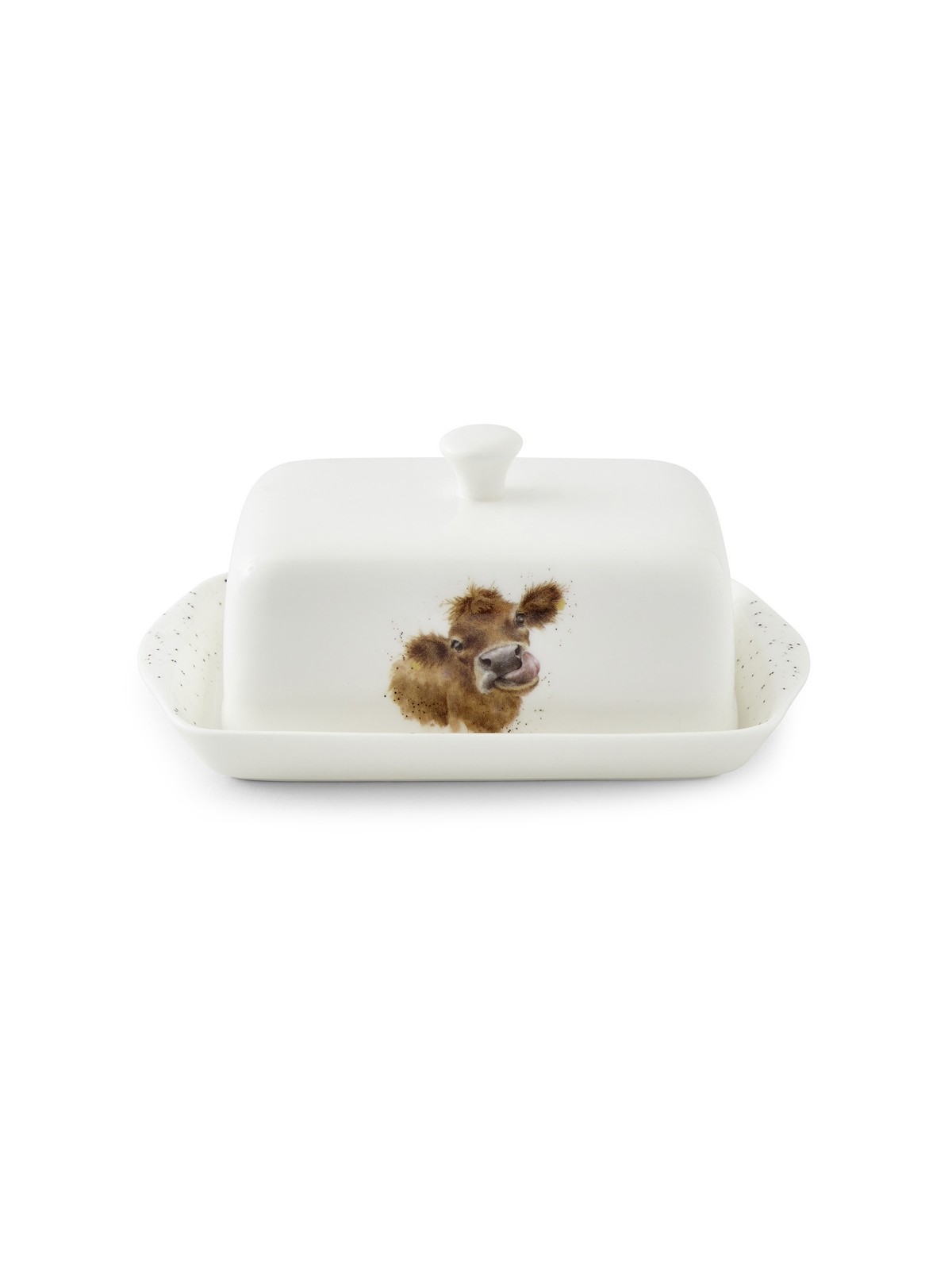Royal Worcester Wrendale sviesta trauks Cow