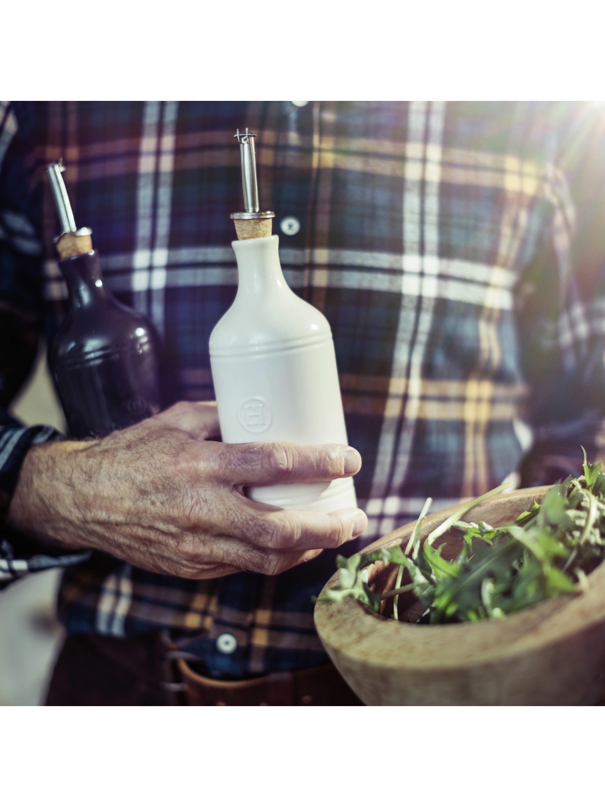Emile Hnery Stainless steel/cork spout