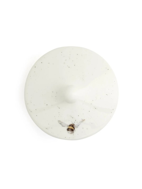 Royal Worcester Wrendale Designs cukurtrauks ar vāku Bumble Bee