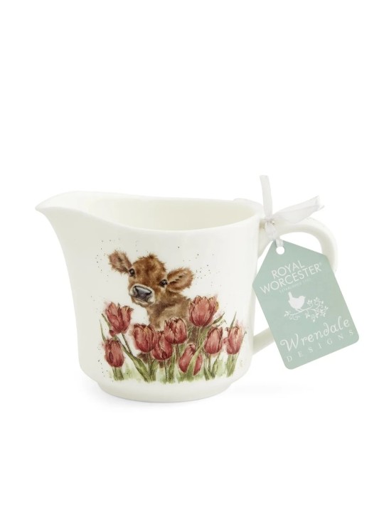 Royal Worcester Wrendale Designs krējuma krūze Cow
