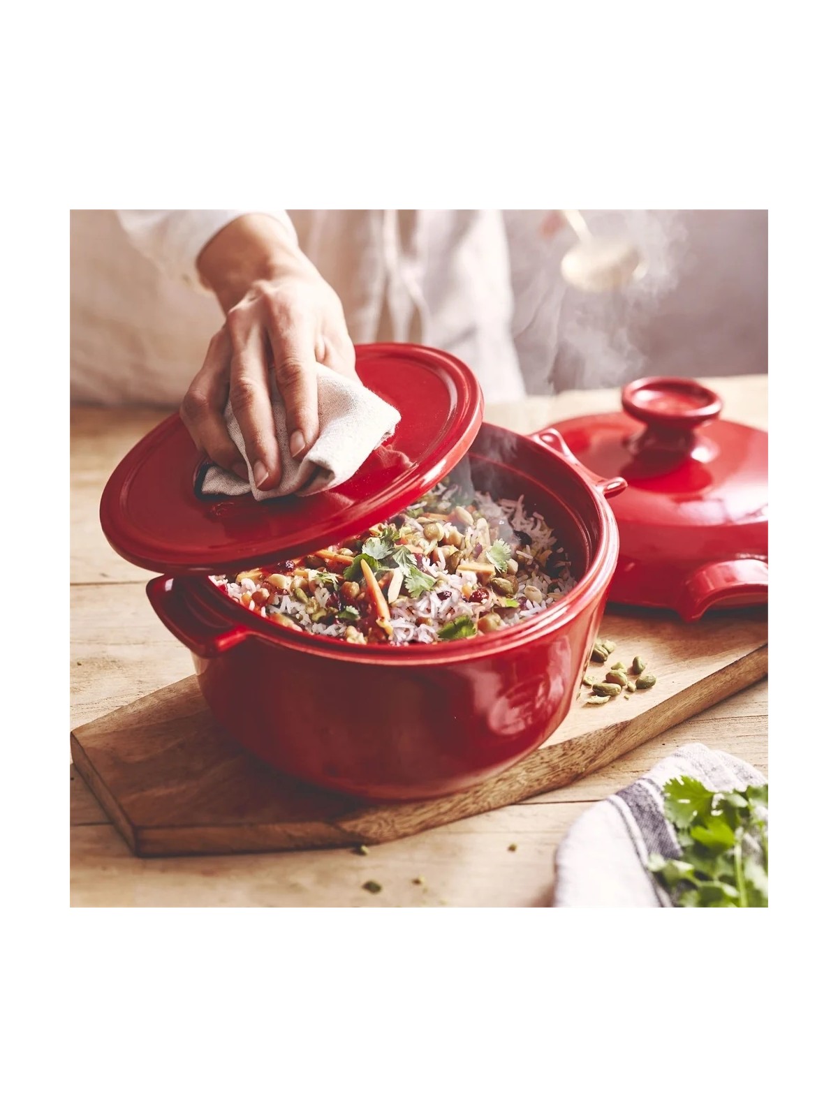 Emile Henry sautējuma / rīsu katls