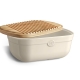 Emile Henry Bread Box 39.5x16x15 cm/6.5 l With Cutting Board