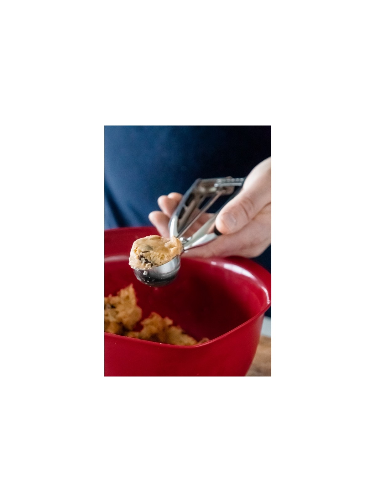 KitchenAid-keksi-/jäätelökauha laukaisulla