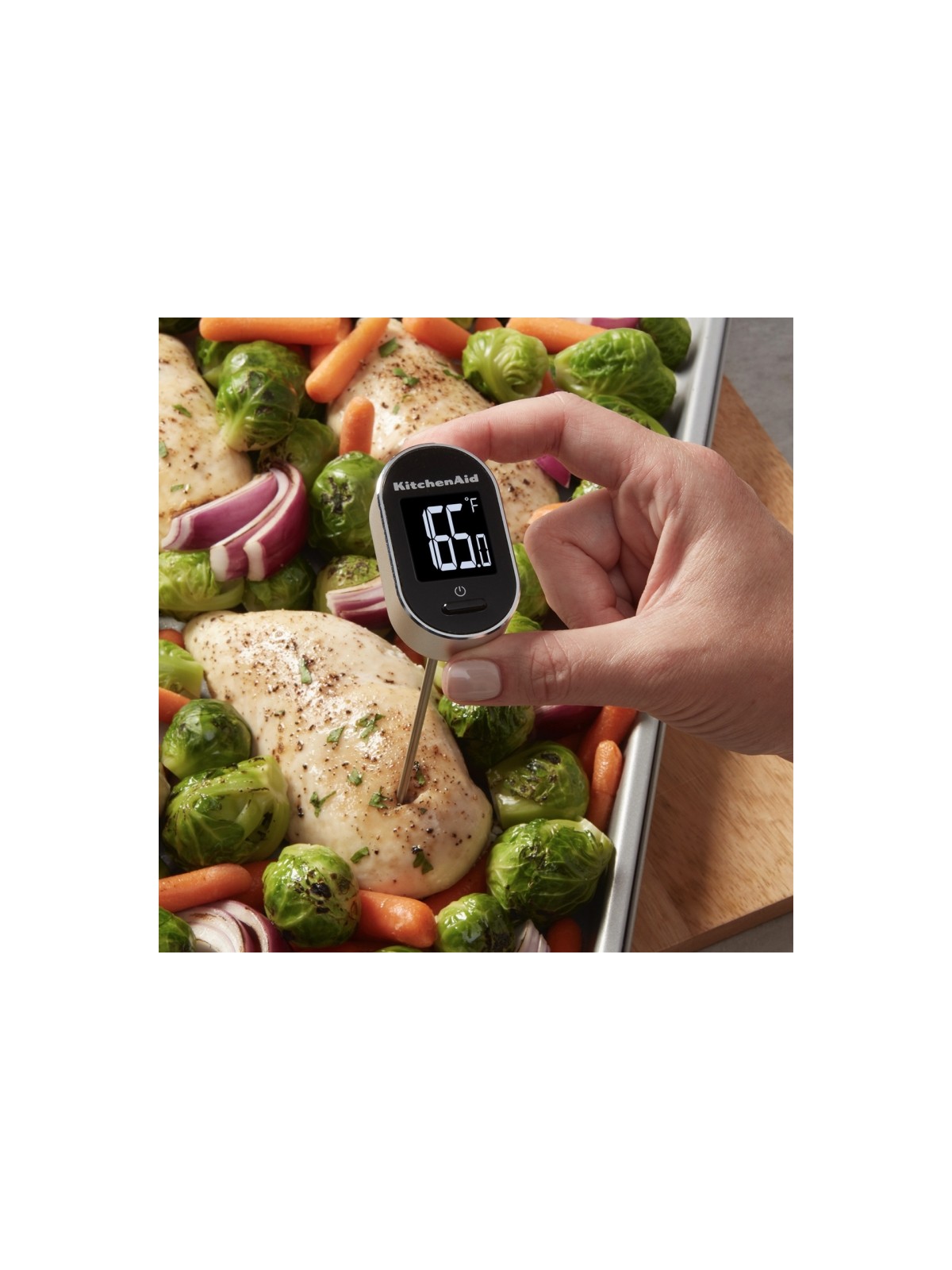 KitchenAid tūlītējas nolasīšanas grozāms digitālais termometrs, no -40°C līdz 250°C