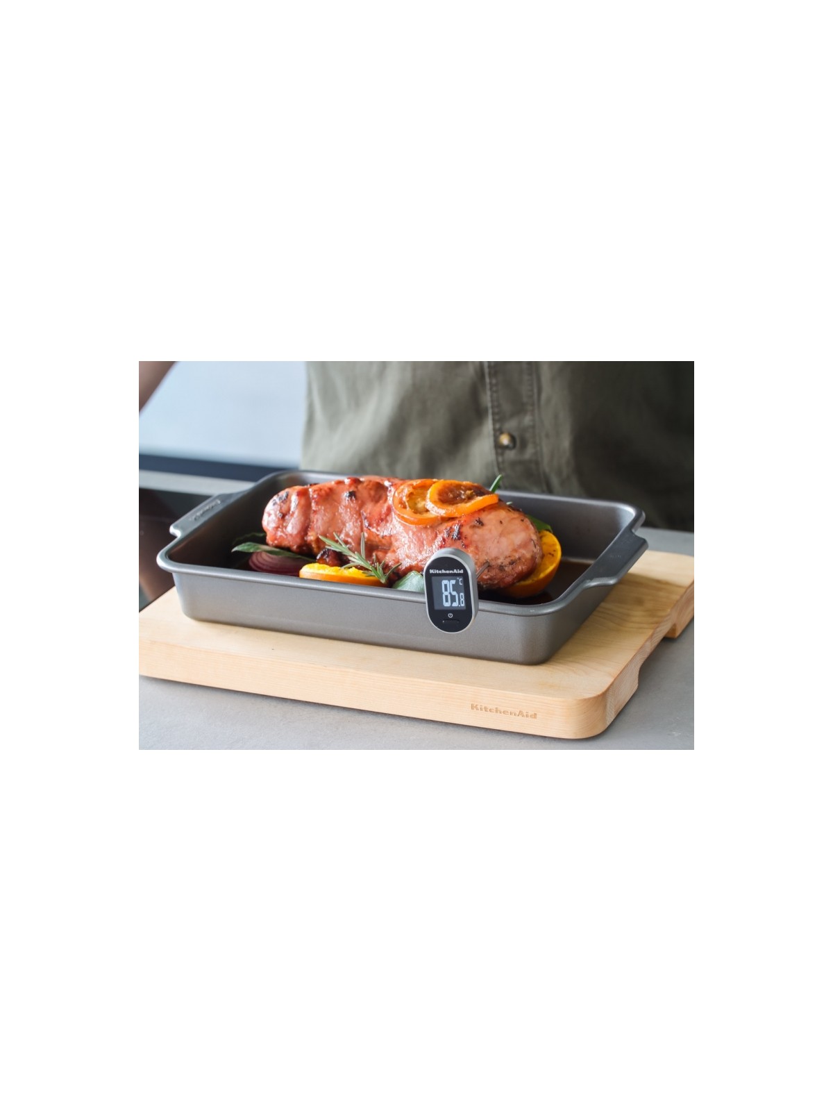 KitchenAid köögitermomeeter digitaalne, kiirloetav ja pööratav -40°C kuni 250°C