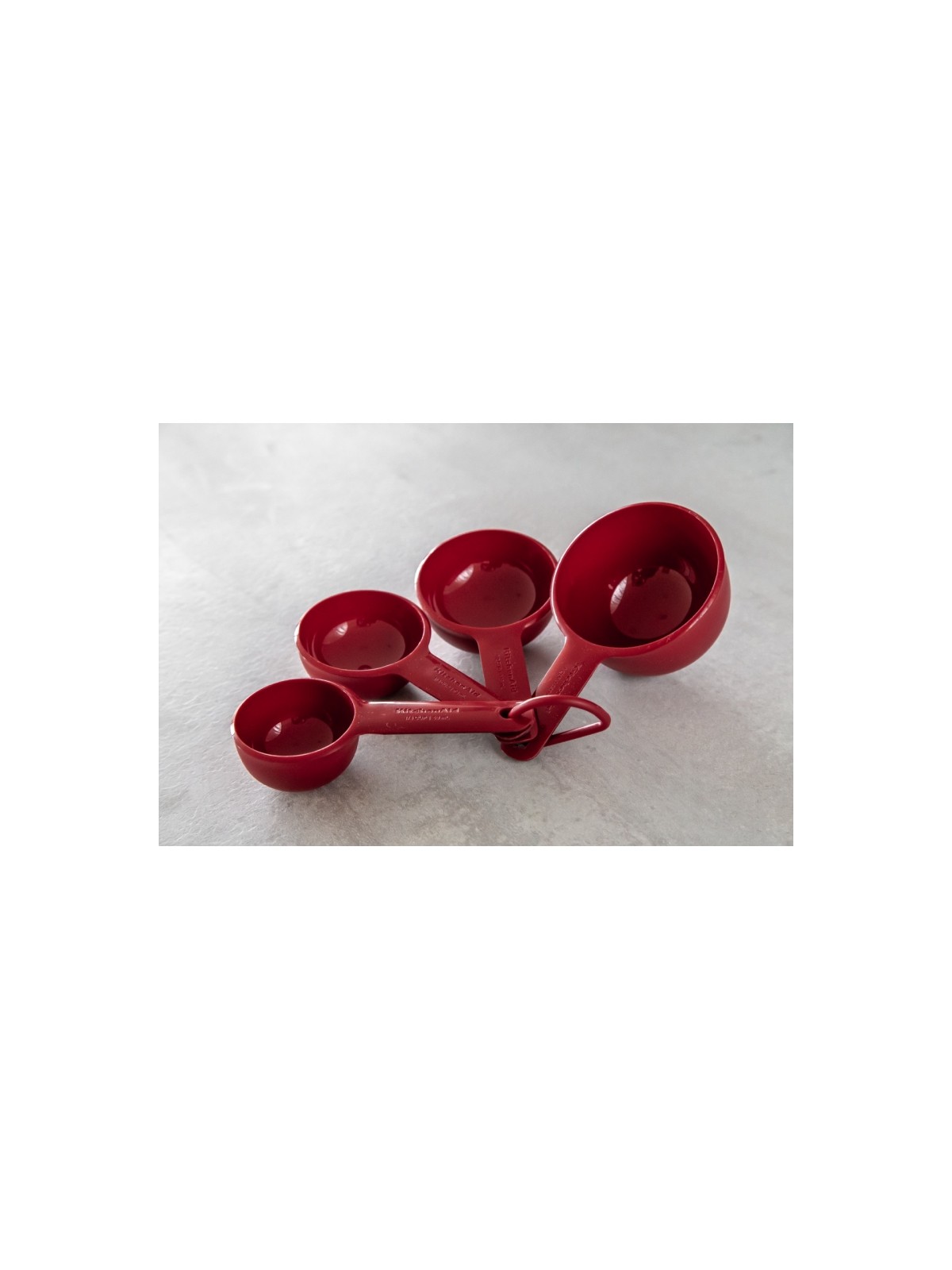 KitchenAid Set of 4 Measuring Cups, Empire Red