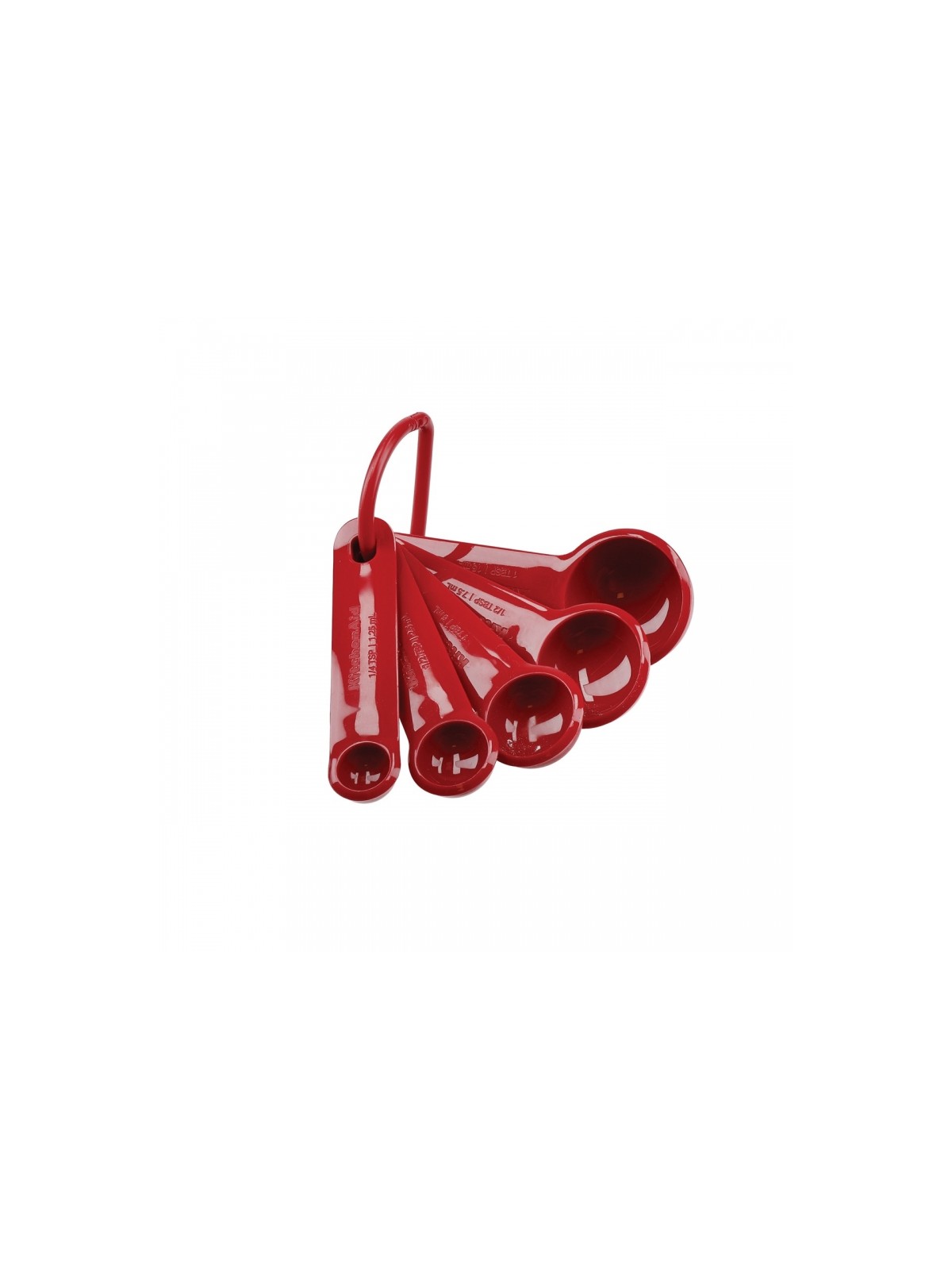 KitchenAid 5 mittalusikan setti, Empire Red
