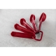 KitchenAid Set of 5 Measuring Spoons, Empire Red