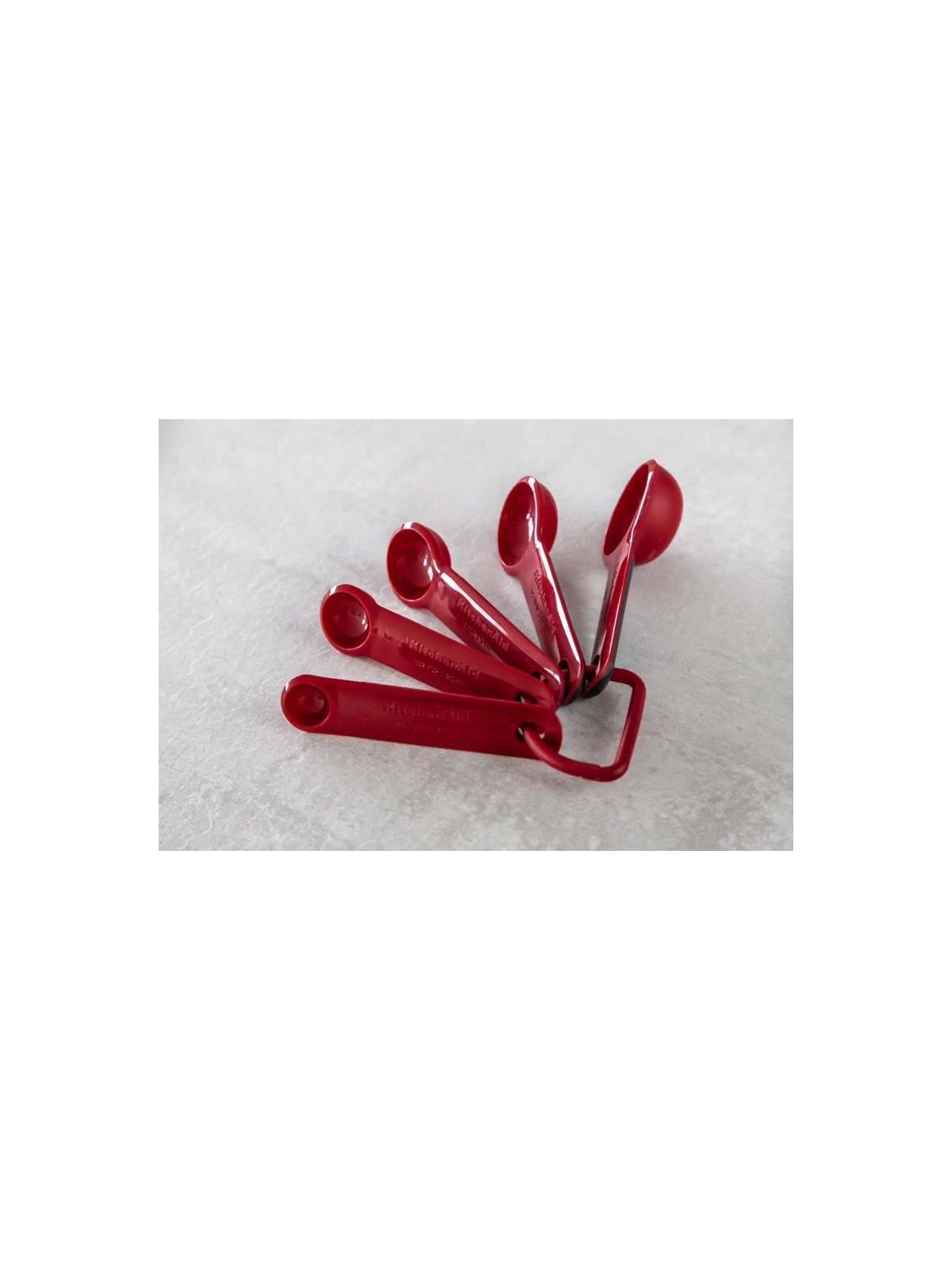 KitchenAid 5 matavimo šaukštų rinkinys, Empire Red