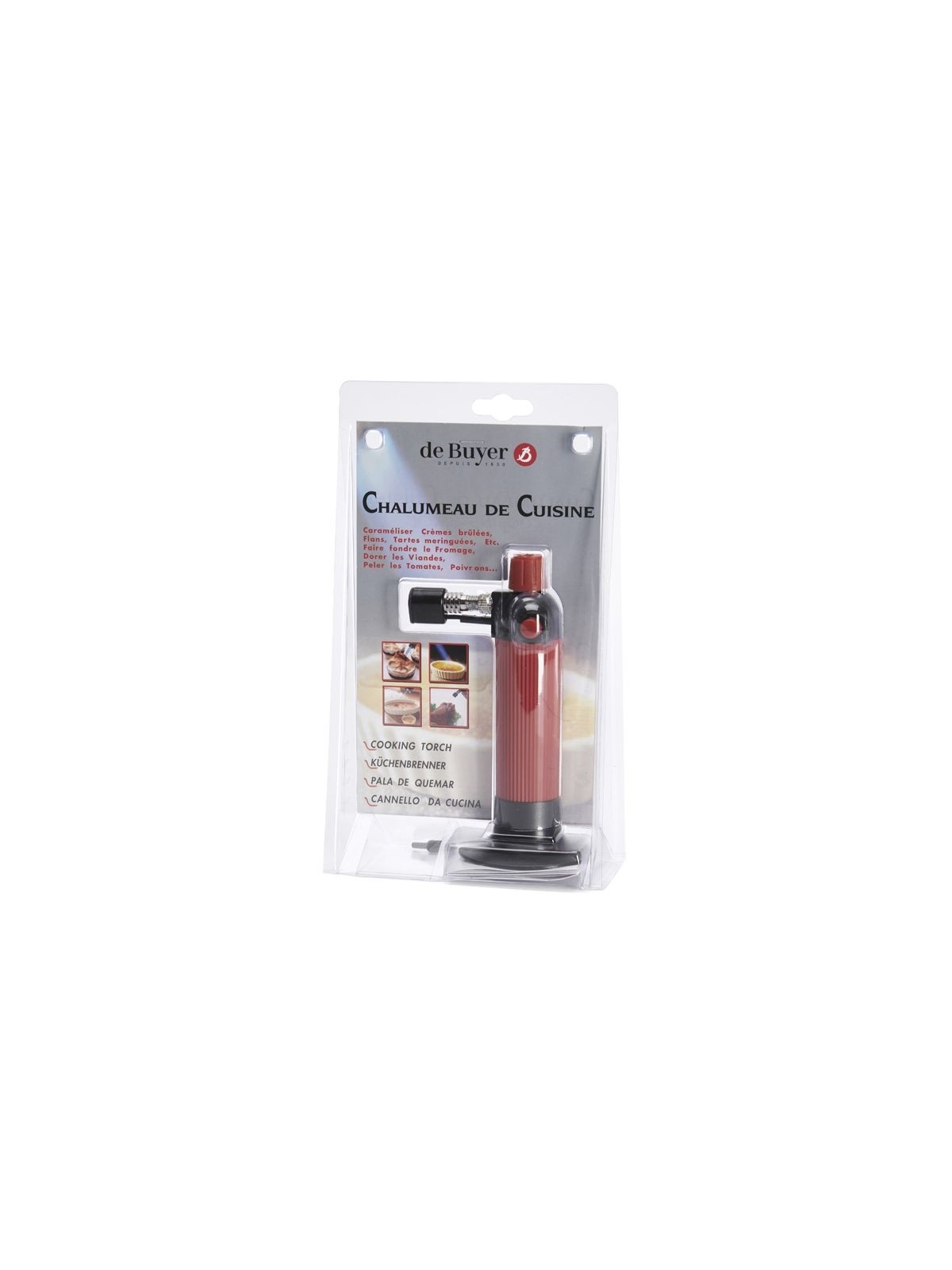 de Buyer Cooking Torch, red