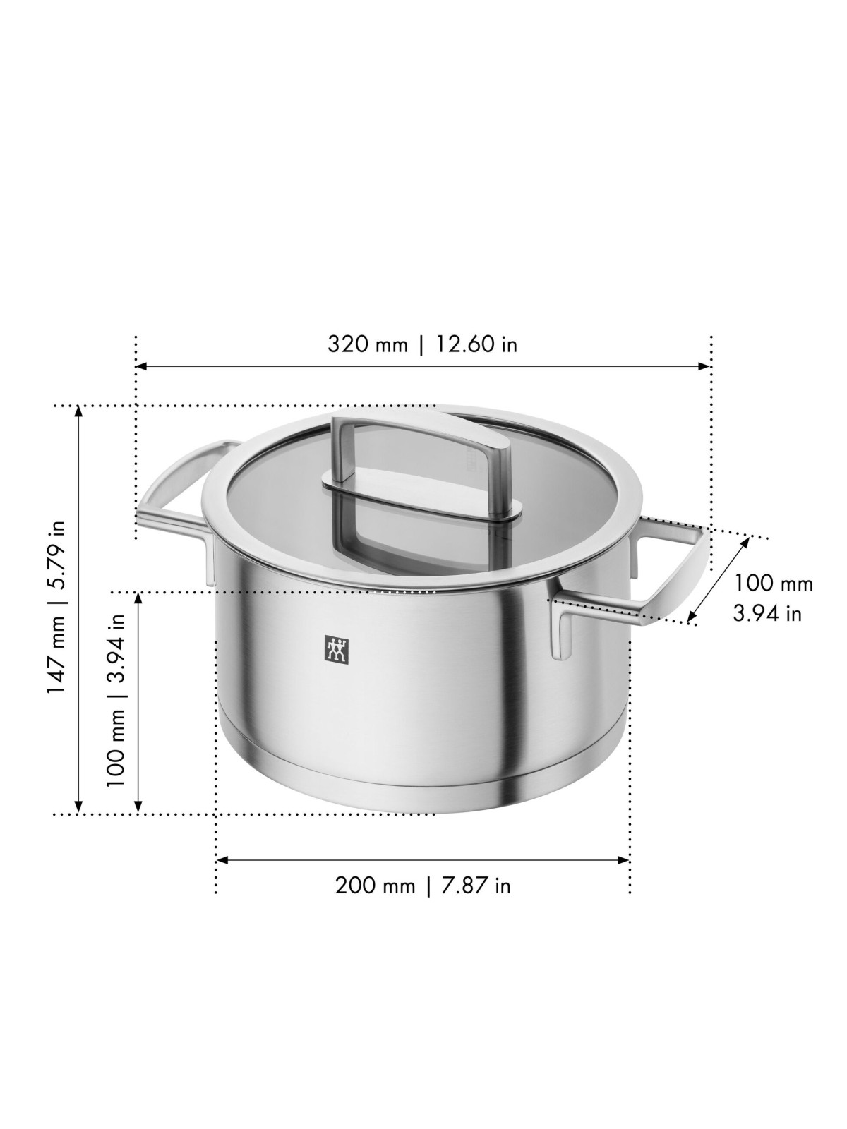Zwilling keedupott Vitality 20 cm/ 3,5 l (kõrge)