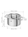 Zwilling Stainless Steel Stew pot Vitality 20 cm/ 3,5 l