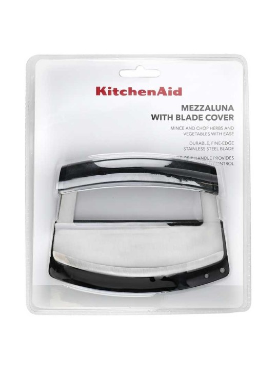 KitchenAid salatinuga/ hakkija Mezzaluna, tera kaitsega