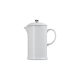 Le Creuset Stoneware Coffee Press 0.8l, with metal press