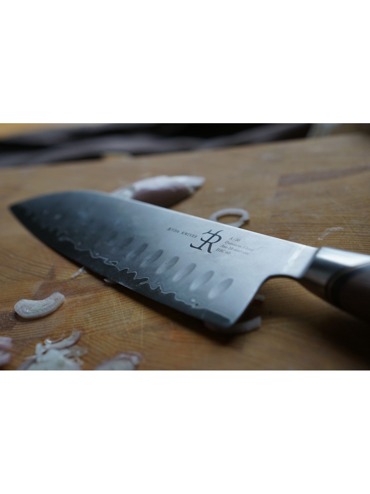 Ryda Knives Santoku nazis A-30 18 cm